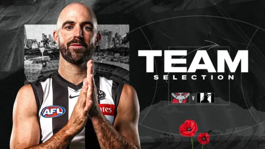 Jordan De Goey returns as Collingwood names two inclusions for 31st Anzac Day clash