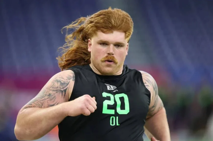 Steelers’ Third-Round Pick Gennings Dunker Stands Out in NFL Draft