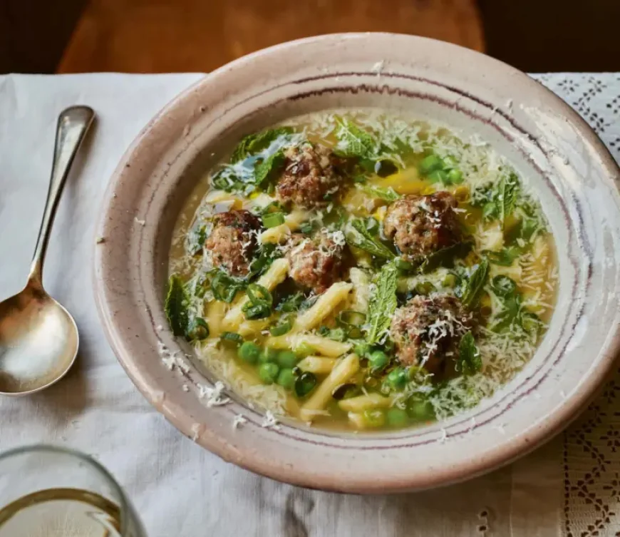 Georgina Hayden’s spring meatballs and pasta: 5 clues behind the Mediterranean shift