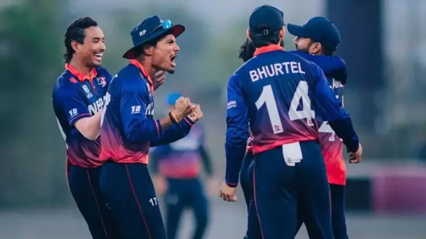 Icc Cwc League 2: Nepal Close In On UAE After Late Collapse
