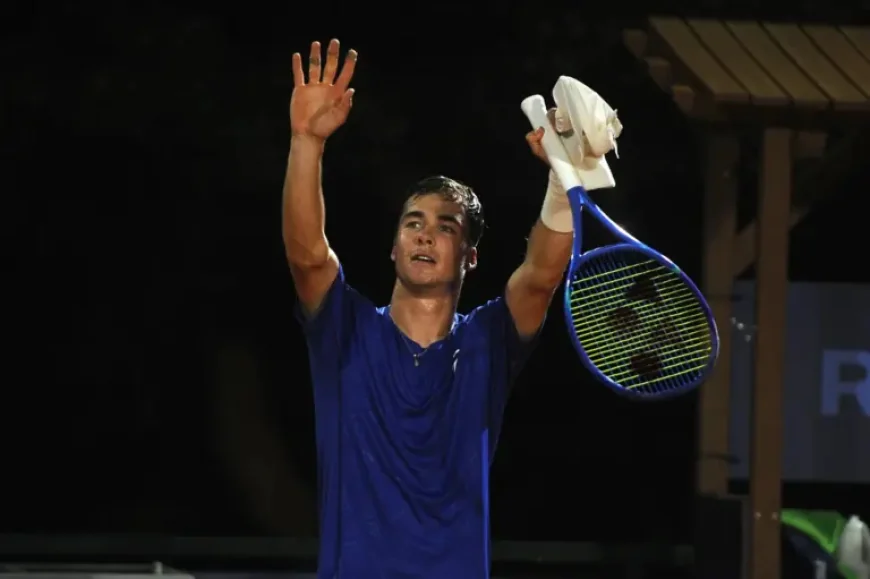 Vilius Gaubas turns a Madrid thriller into a place in the main draw
