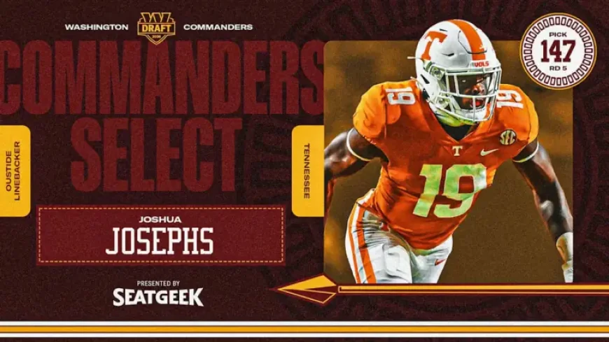 Joshua Josephs and the Commanders’ pass rush reset after the No. 147 pick