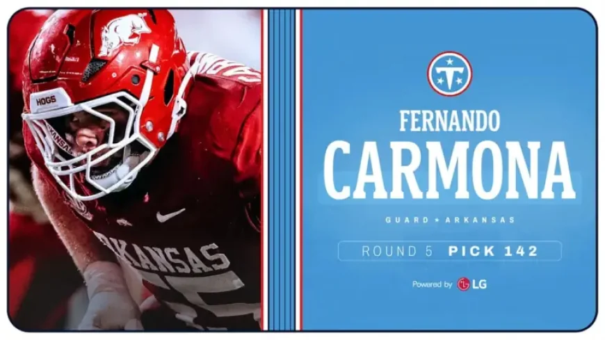 Fernando Carmona and the 142nd Pick: Why Tennessee Saw Value in Versatility