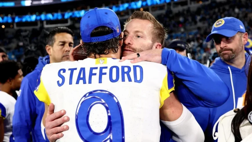 Sean McVay Praises Matthew Stafford’s Reaction to Ty Simpson Draft Pick