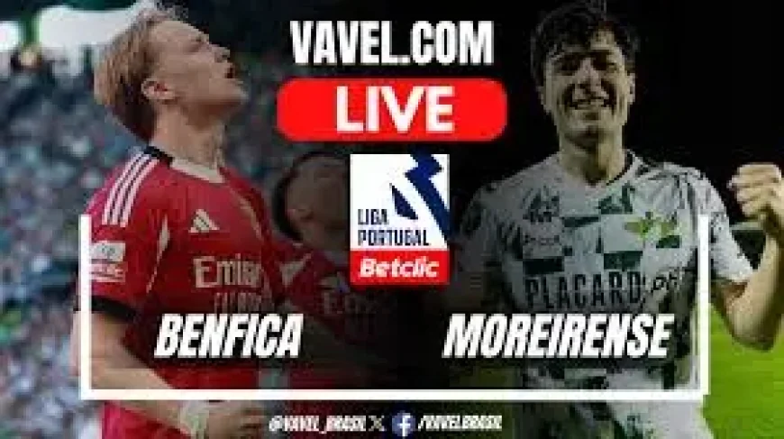 Benfica Vs Moreirense: The Title Chase Hides a Wider Test at Estadio da Luz