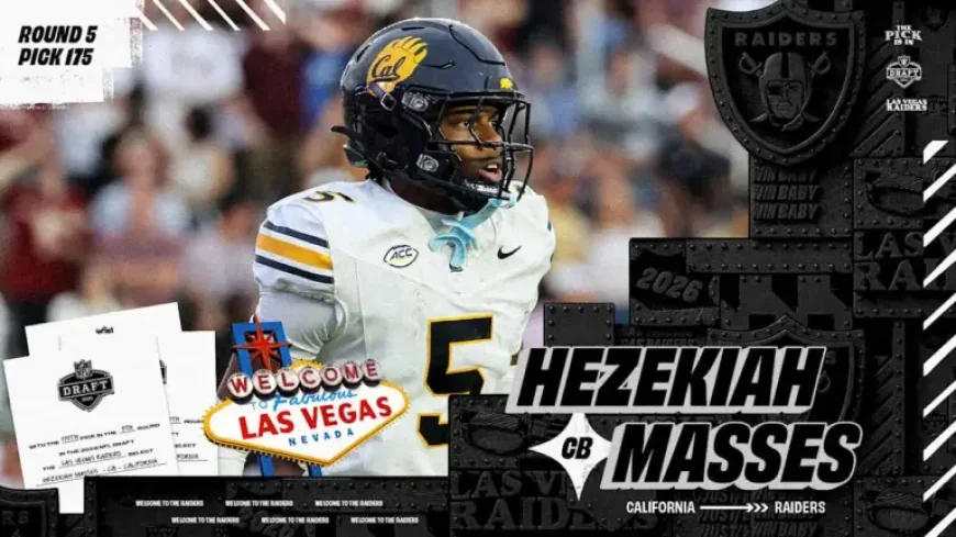 Hezekiah Masses and the Raiders’ draft turn that kept Cal’s defensive back streak alive