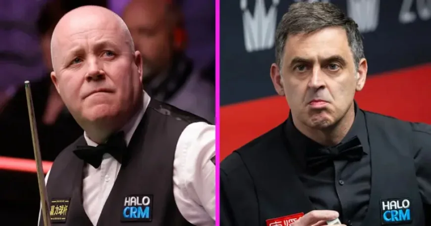 John Higgins in focus as Ronnie O’Sullivan leads Crucible showdown