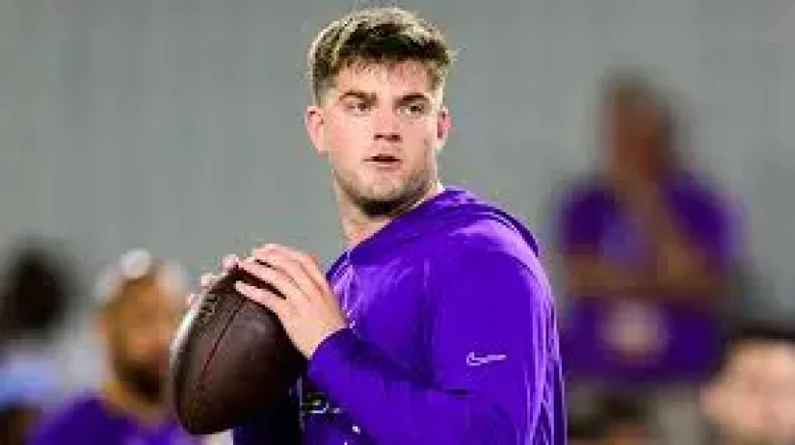 Garrett Nussmeier and the draft slide that changed everything