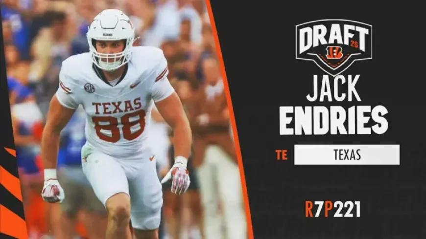 Jack Endries and the Bengals’ quiet bet on a tight end who kept showing up