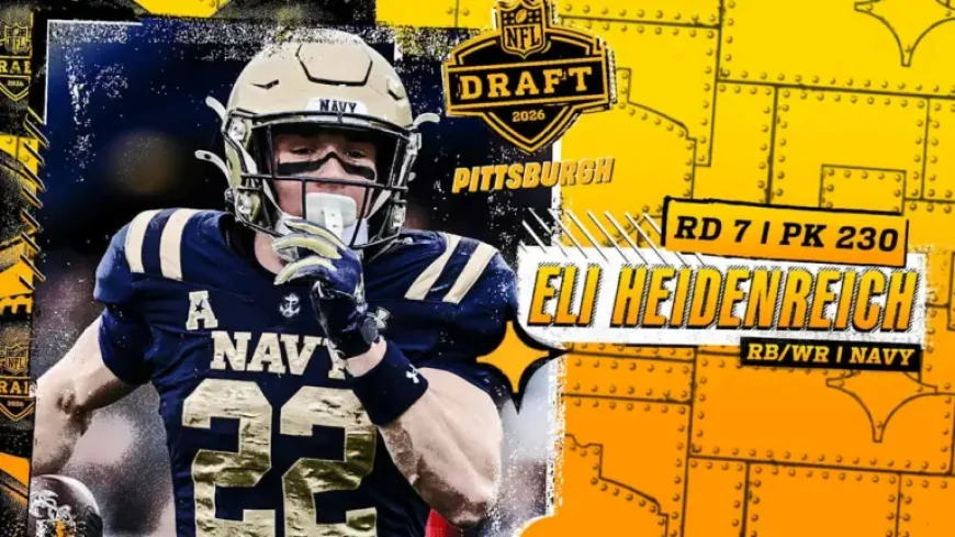 Eli Heidenreich Nfl Draft: Pittsburgh homecoming turns into a Steelers selection
