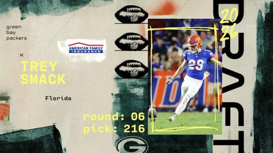 Packers Trade Up for Florida Kicker Trey Smack in 2026 NFL Draft