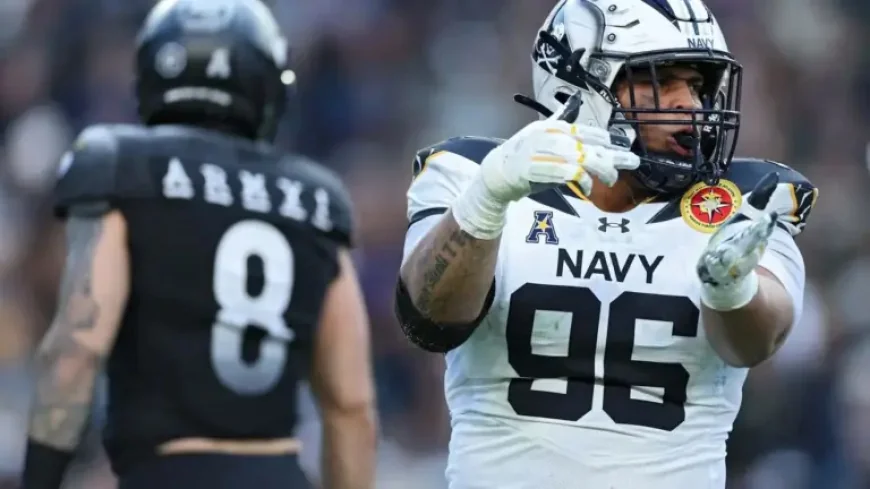Landon Robinson Soaks In NFL Draft Process As Navy DT Turns Dream Into Reality