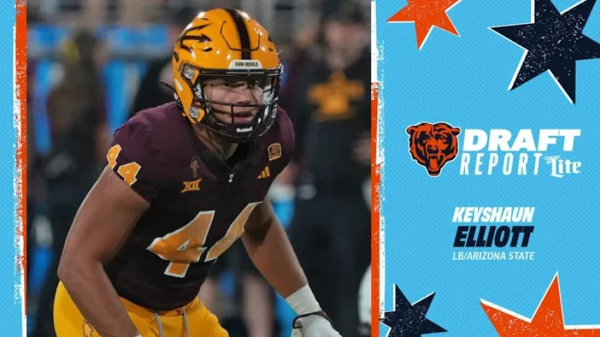 Bears Draft Arizona State LB Keyshaun Elliott at 166th Overall
