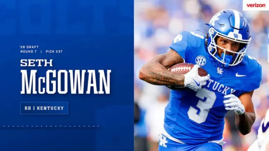 Seth Mcgowan gives Colts a late-round back with a long road behind him
