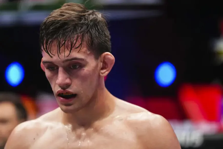 Francis Marshall and Lucas Brennan after the late-notice UFC Vegas 116 shift