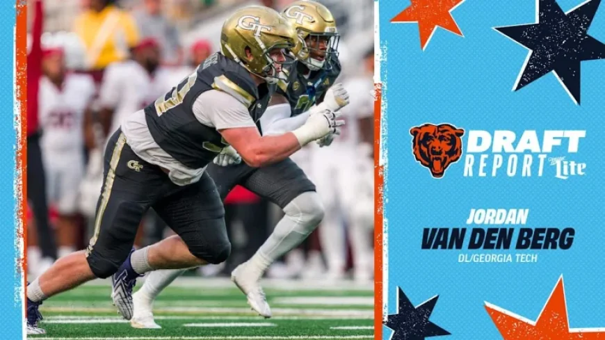 Bears Draft Georgia Tech’s Jordan van den Berg at 213th Overall