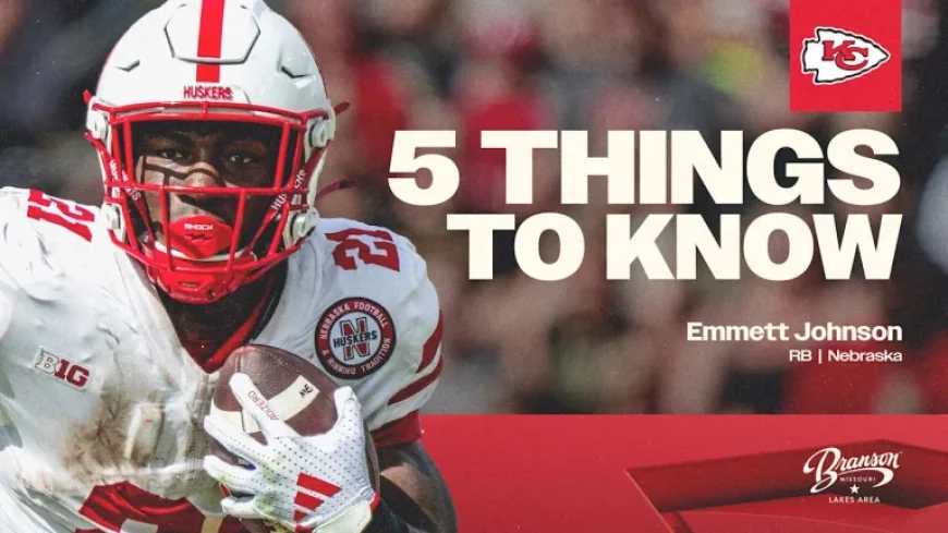 Top Five Facts About New Chiefs Running Back Emmett Johnson