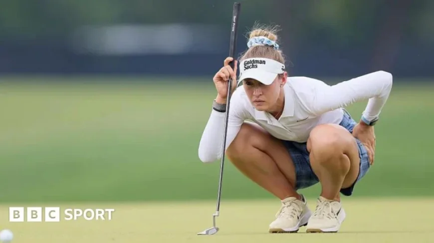 Nelly Korda Advances with Five-Shot Lead in LPGA Chevron Finale