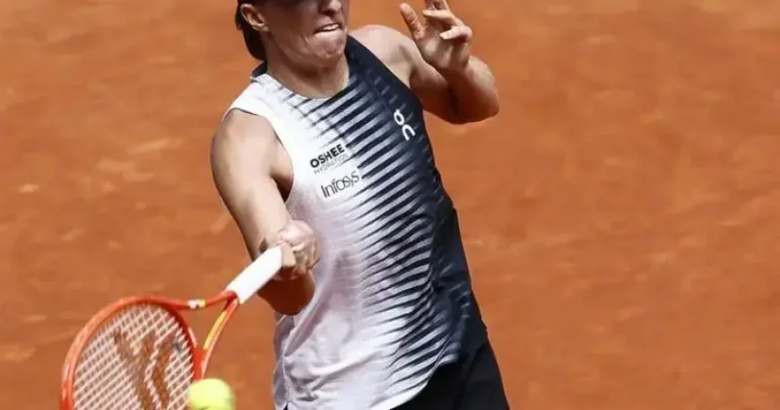 Iga Swiatek Madrid Open Retirement Sends Ann Li Into Round of 16