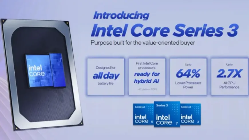 Tcs appears in first Intel Wildcat Lake laptop sighting as Core Series 3 rolls out