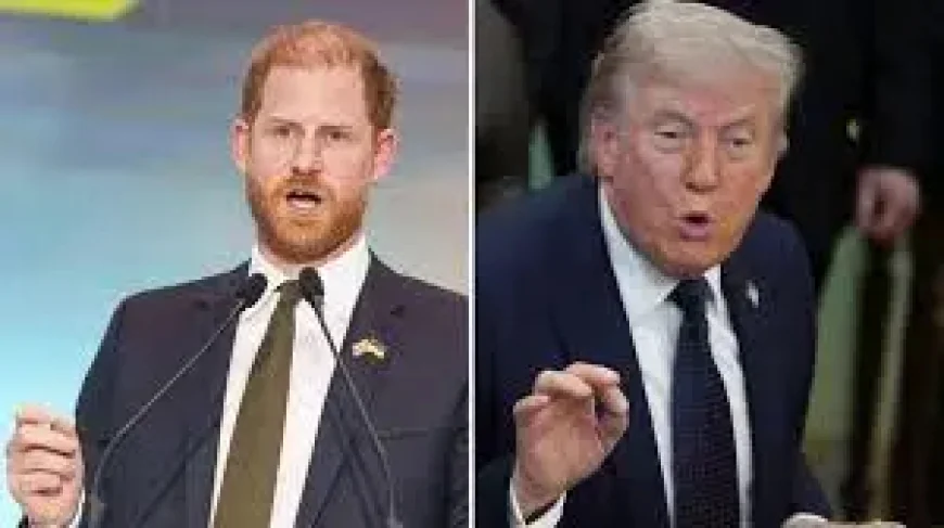 Prince Harry, Duke Of Sussex and Trump Clash Over Ukraine Remarks in 3 Sharp Exchanges