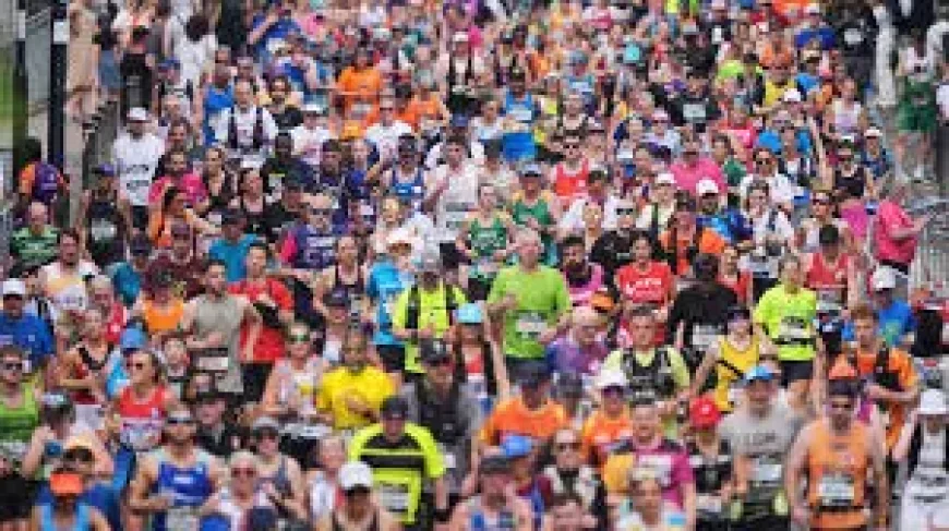 London Marathon Tracker as the 2026 race unfolds