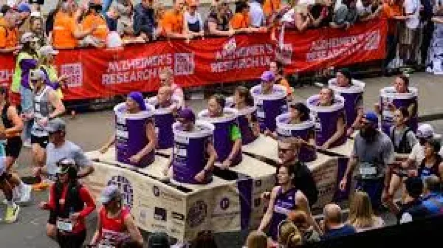 Marathon World Record: The Hidden Double Life of a T-Rex Runner on London’s Streets