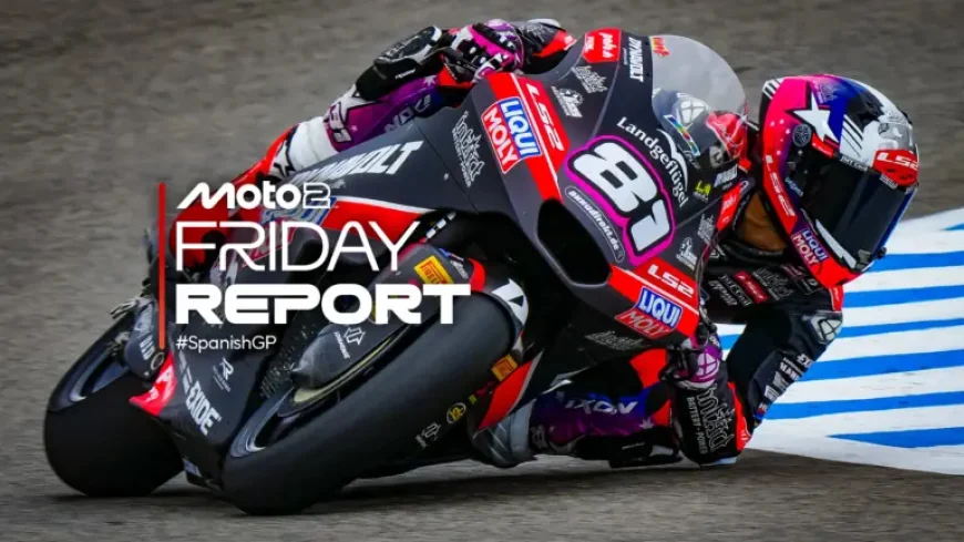 Senna Agius Smashes Lap Record to Lead Friday Standings in Jerez by 0.079s