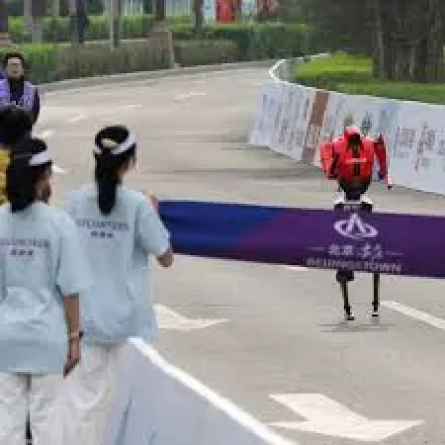 Robot Makes History as the Half Marathon Shift Arrives