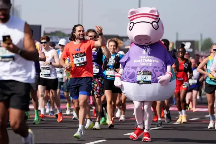 Who Was Daddy Pig London Marathon? 5 celebrity takeaways from the 2026 race
