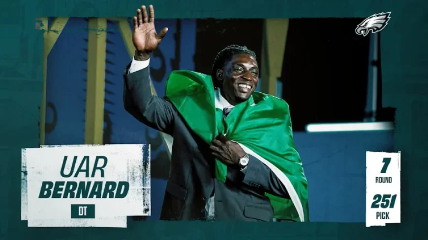 Eagles Select Bernard Uar With No. 251 Pick in Draft