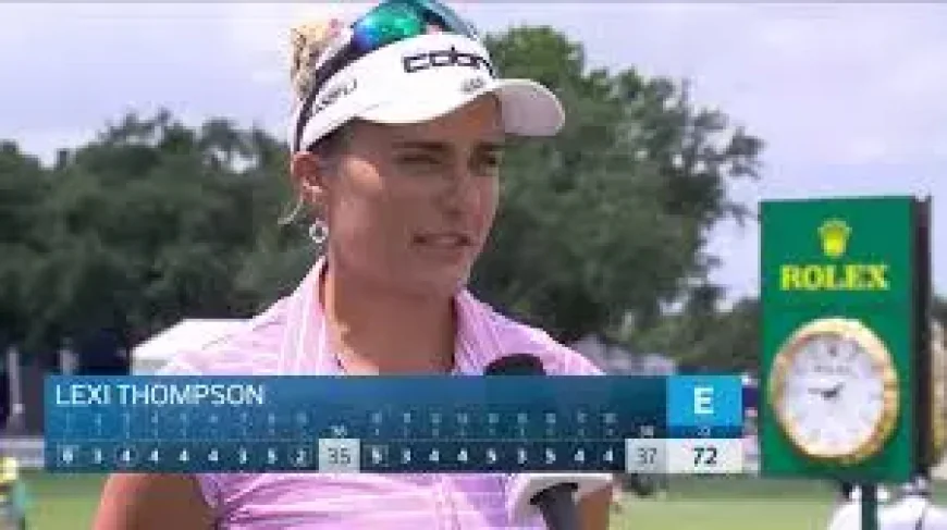 Lexi Thompson Ends a 4-Year Major Drought With Family Watching in Houston
