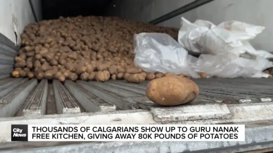 Food Prices Drive Thousands to Calgary Potato Giveaway