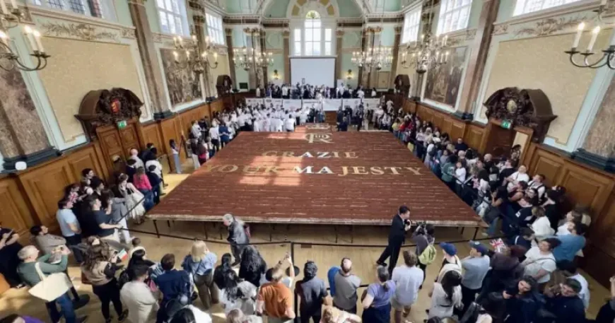 Longest Tiramisu London: Record Broken at Chelsea Town Hall