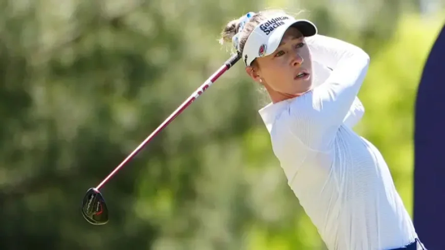 Nelly Korda Holds Five-Shot Lead at Chevron Championship as Third Major Bid Enters Final Round