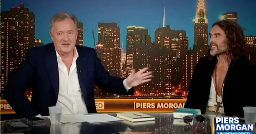 Piers Morgan Challenges Russell Brand on Court Case Bible Verse
