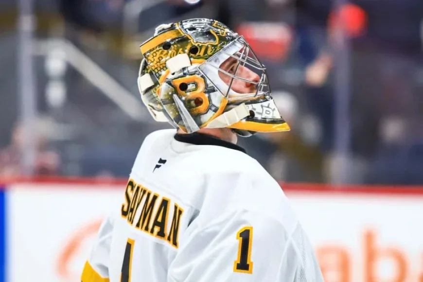 Jeremy Swayman Shouts at Bruins Bench After Game 4 Withdrawal