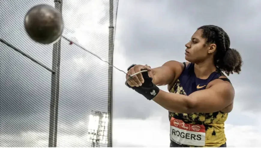 Camryn Rogers Seizes Kip Keino Classic Hammer Throw Win in Nairobi