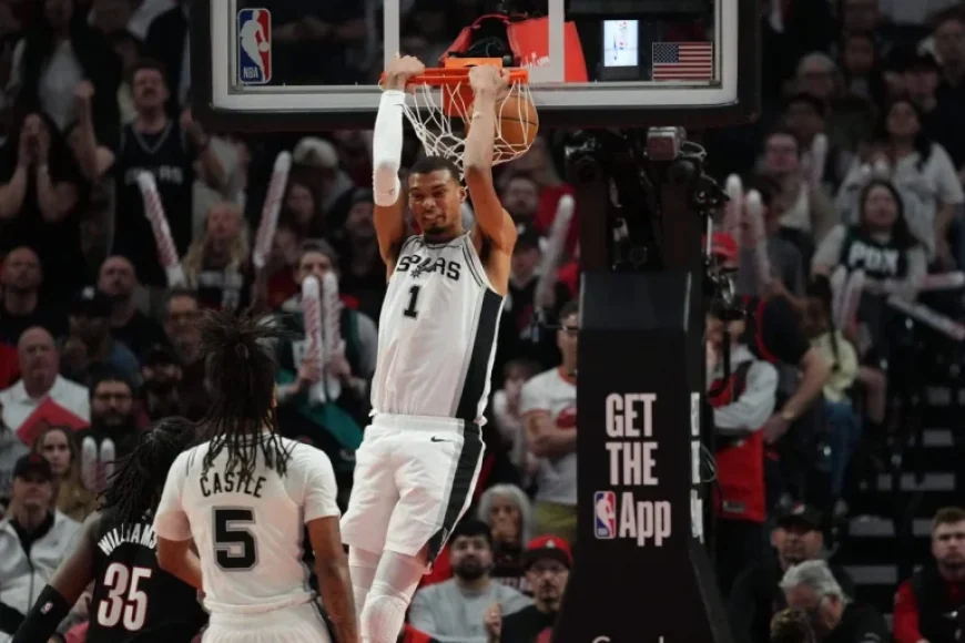 Victor Wembanyama Dominates Blazers in Game 4 After Missing Game 3