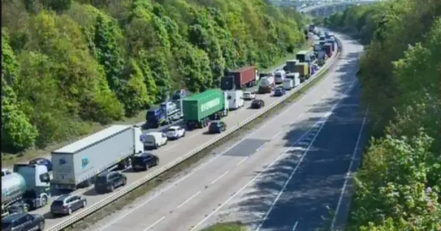 Orwell Bridge Closure: 3-way crash near Nacton triggers major A14 delays