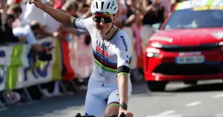 Tadej Pogačar Holds Off French Teen for Third Straight Liège-Bastogne-Liège Title