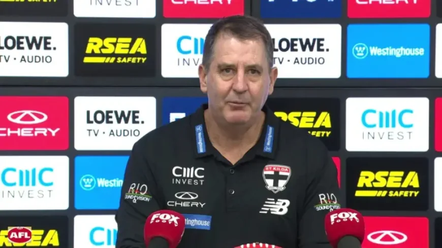 Ross Lyon Press Conference Today: St Kilda’s response exposes West Coast’s deeper collapse