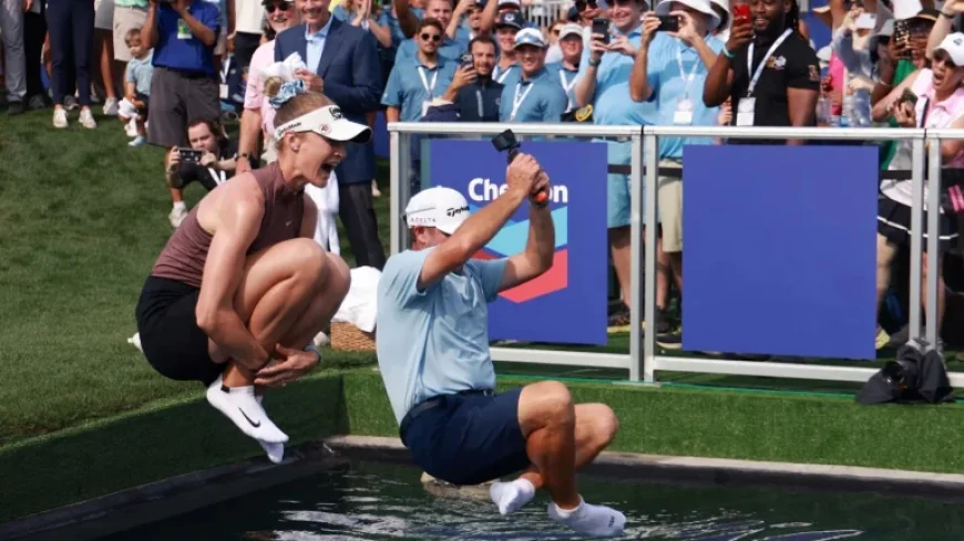 Nelly Korda Triumphs at 2026 Chevron Championship Amid Cannonball Celebration
