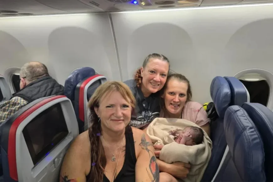 Baby Born Mid-Air, Delta Flight Makes Emergency Landing
