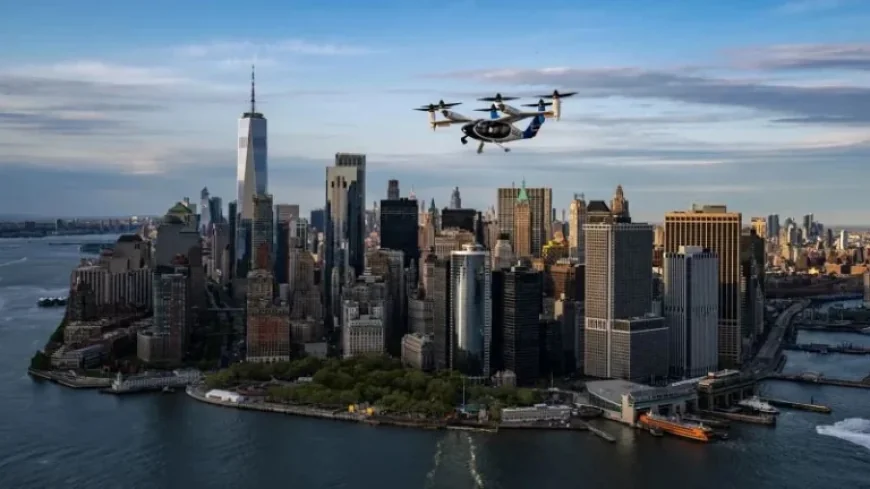 Electric Air Taxis Launch from Manhattan to New York Airports
