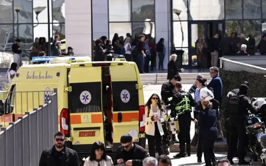 Athens shooting manhunt ends with arrest after five wounded in double attack