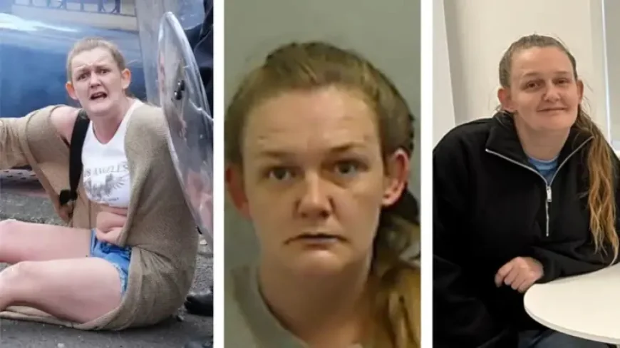 Itv News Tyne Tees: Stacey Vint says she is ‘making things right’ after Middlesbrough riot jail term