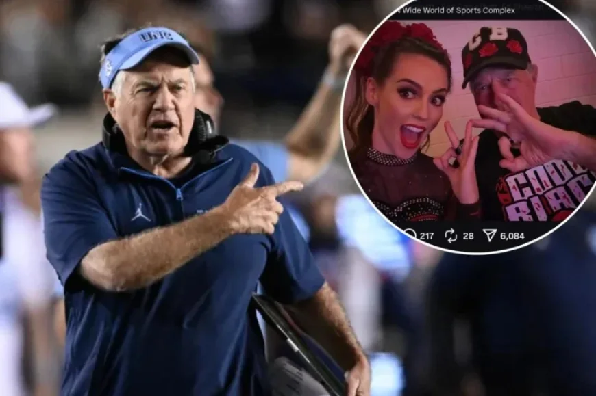 Jordan Hudson Celebrates Bill Belichick’s Latest Cheerleading Championship Victory