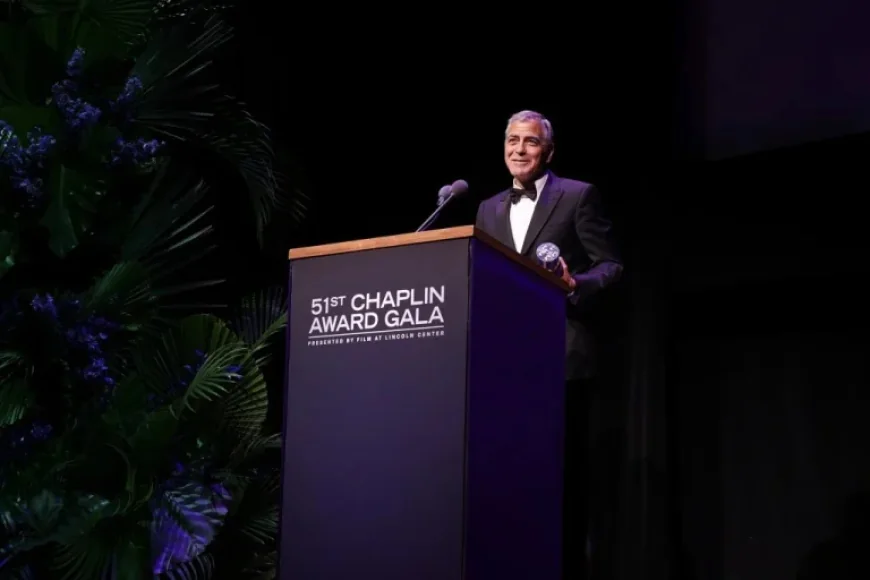 George Clooney Comments on Paramount-WBD Merger, Redefines MAGA at NY Gala