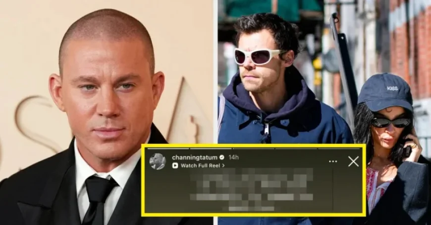 Channing Tatum Reacts to Zoë Kravitz and Harry Styles Engagement on Instagram